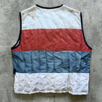 Vintage 1980's Musto Quilted Colourblock Technical Sailing Vest.