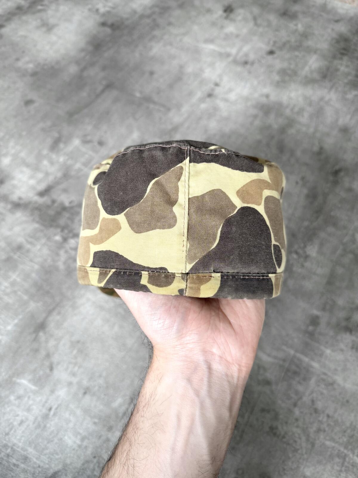 Vintage 1990’s Fieldline USA Duck Camo Canvas Goretex Sporting Cap.