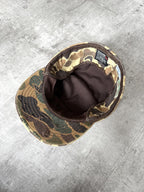 Vintage 1990’s Fieldline USA Duck Camo Canvas Goretex Sporting Cap.