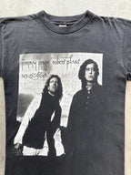 1995 Jimmy Paige & Robert Plant No Quarter Tour Led Zeppelin Faded Graphic Tee.