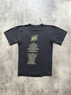 1995 Jimmy Paige & Robert Plant No Quarter Tour Led Zeppelin Faded Graphic Tee.