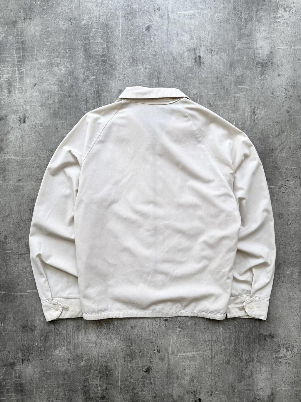 Vintage 1970's Velva Sheen Pride Zipper Lightweight Cropped Summer Blouson.