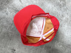 Vintage 1980’s Budweiser USA Red Graphic Promotional Snapnack Cap.