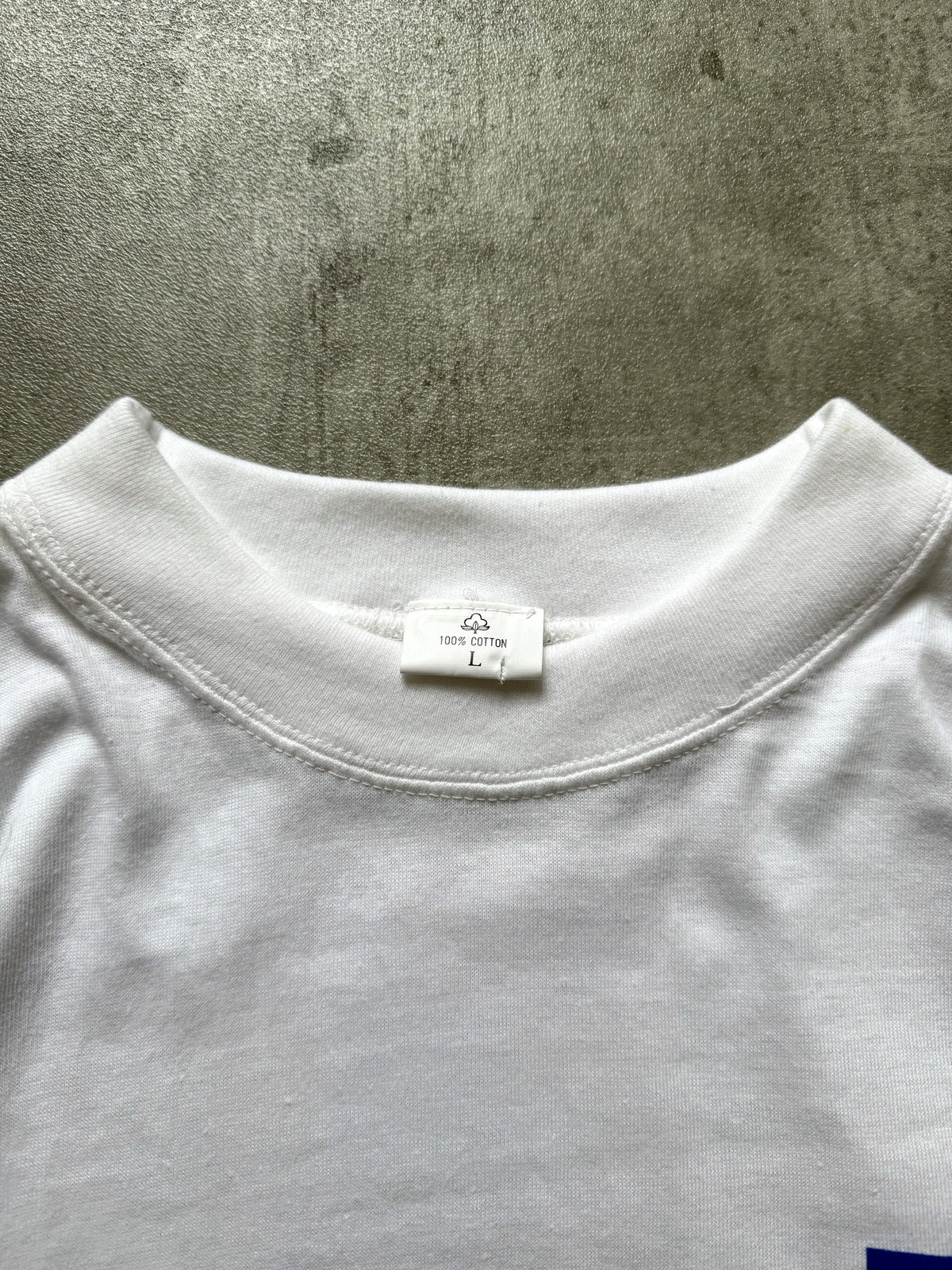 Vintage 1990's Lambretta Oversized Spellout Mod Graphic Tee.