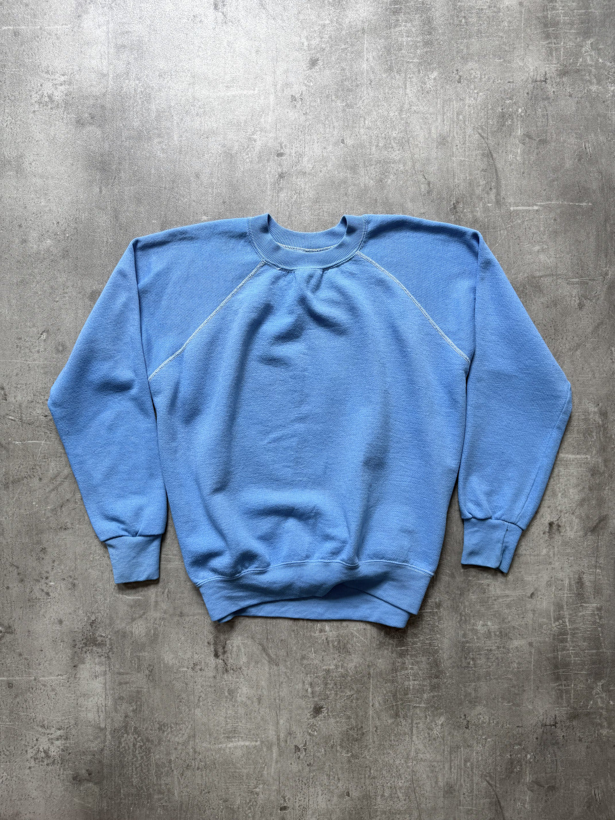 Vintage 1970’s US Army TACOM Raglan Sleeve Graphic Knit Drill Sweatshirt.
