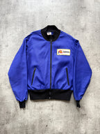 Vintage 1960's Yamaha Japan Aero Zip Cropped Motorcycle Work Bomber Blouson.