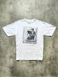 Vintage 1990s Bob Dylan "Anyday Now, I Shall Be Released" Graphic Blue Grape Tee