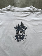 Vintage 1990s Bob Dylan "Anyday Now, I Shall Be Released" Graphic Blue Grape Tee