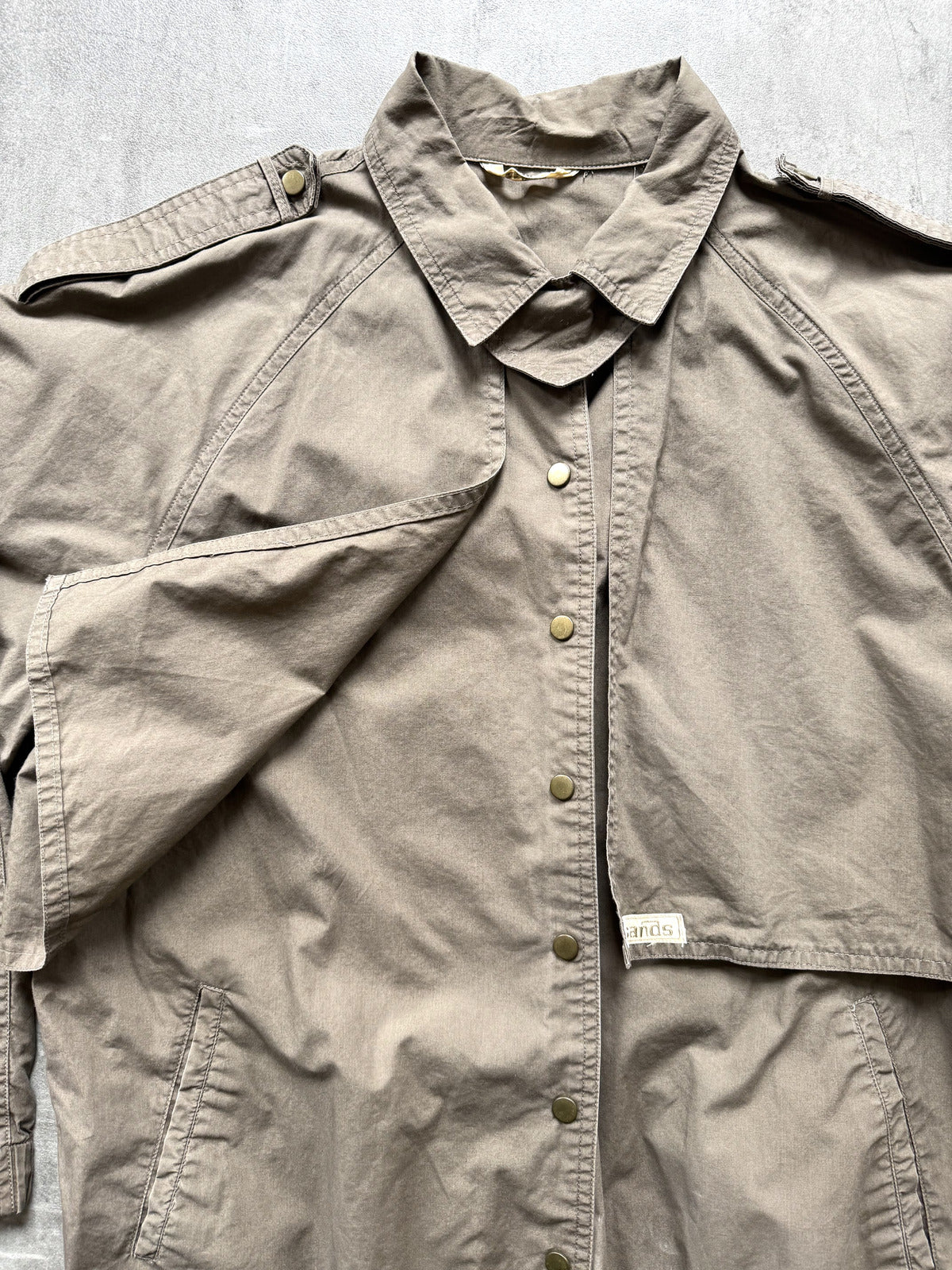 Vintage 1980’s Sands Storm Flap Military  Cotton Utility Blouson.