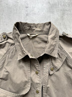 Vintage 1980’s Sands Storm Flap Military  Cotton Utility Blouson.
