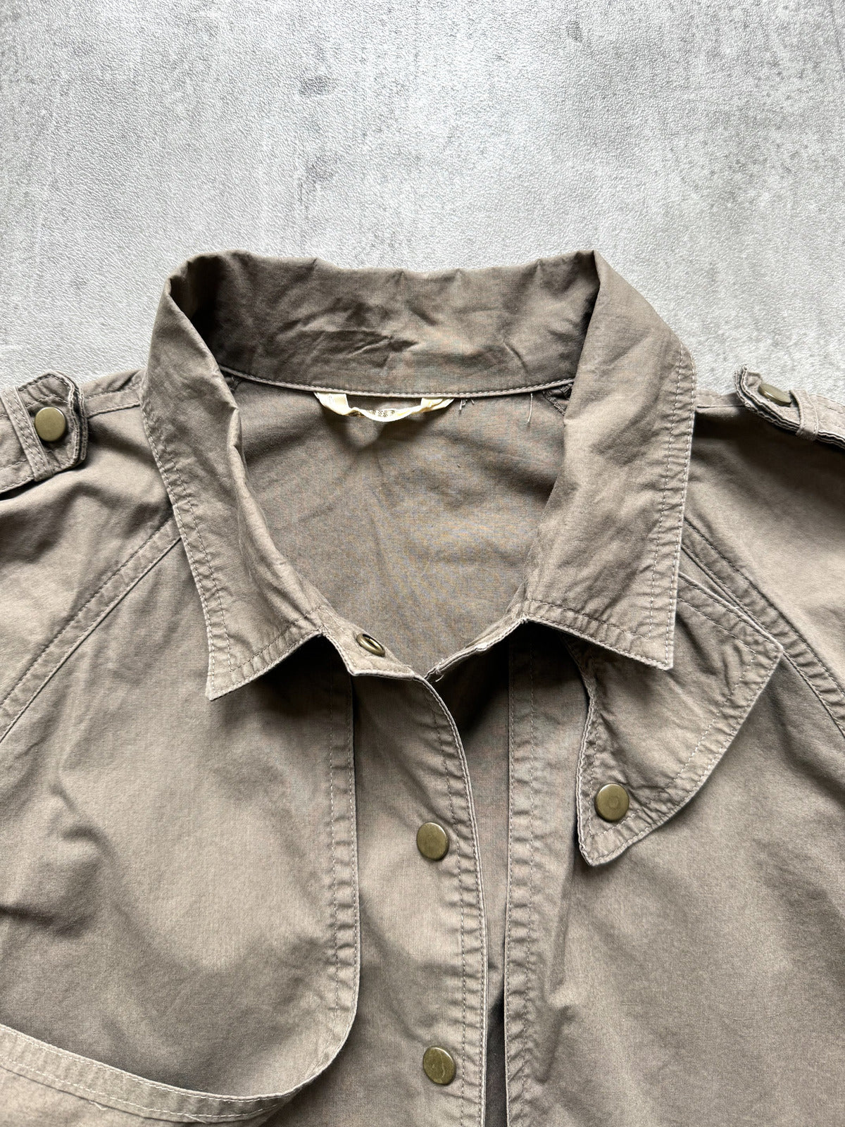 Vintage 1980’s Sands Storm Flap Military  Cotton Utility Blouson.