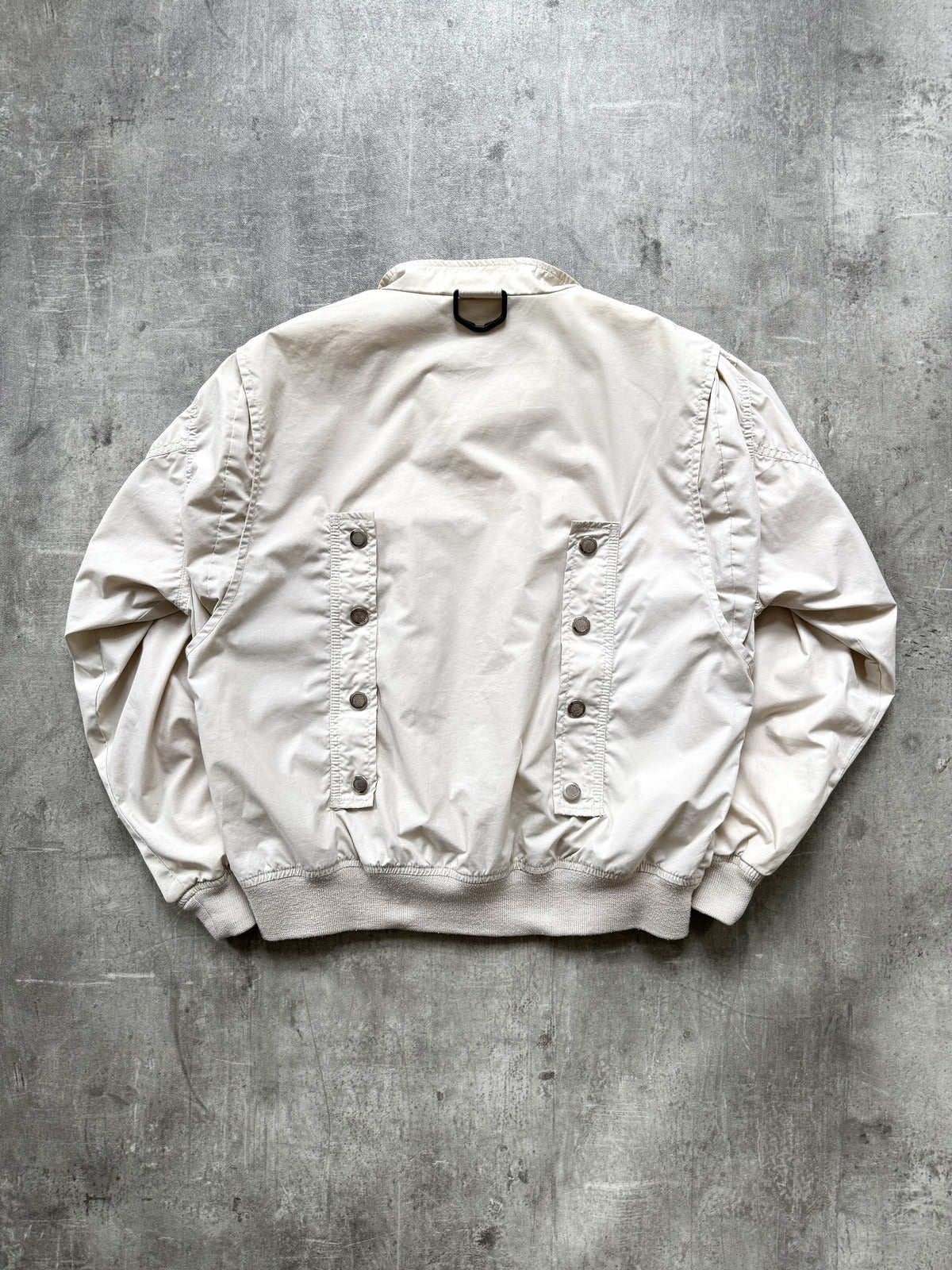 Vintage 1990’s Liberto M-A2 Style Cropped Boxy Summer Utility Bomber Jacket.