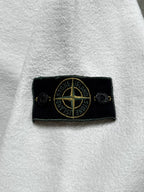 Vintage A/W 1998 Stone Island Paul Harvey Green Edge Mock Neck Fleece Sweatshirt