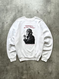 Vintage 1990 Sherlock Holmes Illustrated Raglan American Made Graphic Sweatshirt