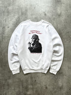 Vintage 1990 Sherlock Holmes Illustrated Raglan American Made Graphic Sweatshirt