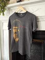 Vintage 1970's Frank Zappa Distressed & Faded Music Single Stitch Graphic Tee.