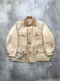 Vintage 1950’s Canadian Rice Sportswear Faded Duck Canvas Field Coat.