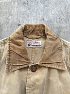 Vintage 1950’s Canadian Rice Sportswear Faded Duck Canvas Field Coat.