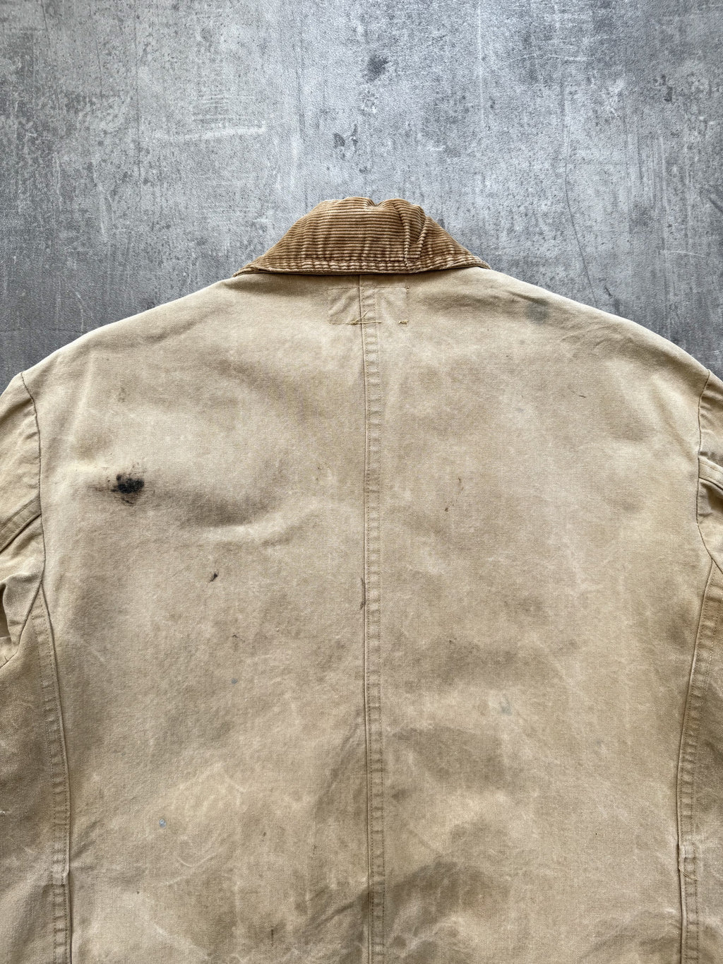 Vintage 1950’s Canadian Rice Sportswear Faded Duck Canvas Field Coat.