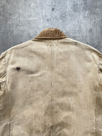 Vintage 1950’s Canadian Rice Sportswear Faded Duck Canvas Field Coat.