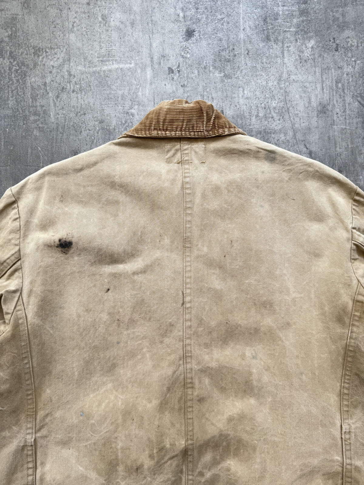 Vintage 1950’s Canadian Rice Sportswear Faded Duck Canvas Field Coat.