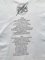 1995 Jimmy Paige & Robert Plant World Tour Led Zeppelin Cropped Graphic Vest.