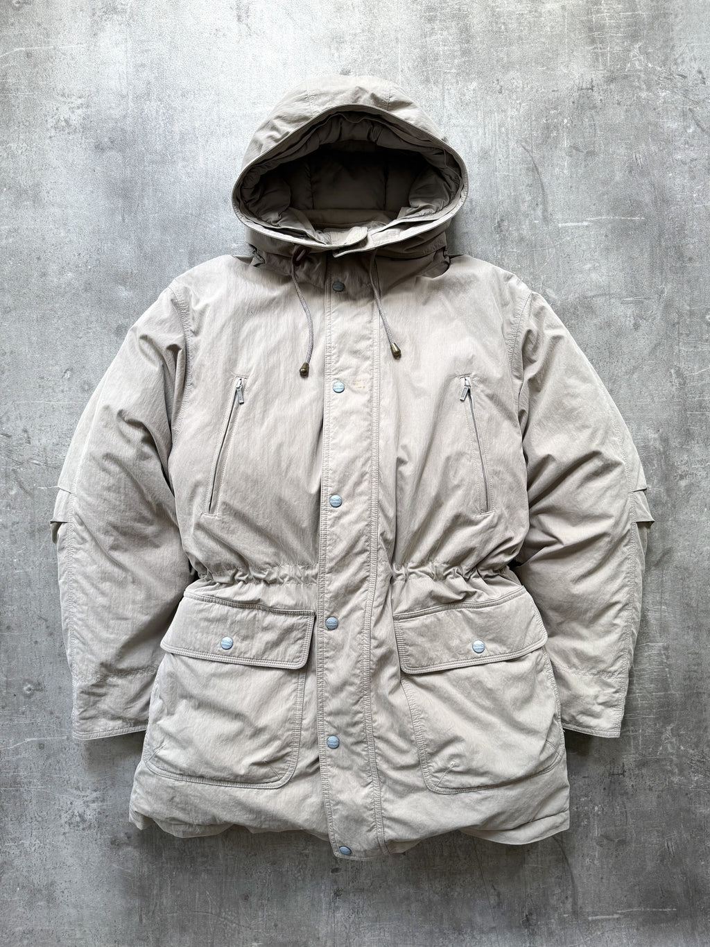 Vintage 1990’s L.L.Bean Arctic Down Quilt Mountaineering Smock Parka.