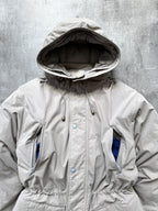 Vintage 1990’s L.L.Bean Arctic Down Quilt Mountaineering Smock Parka.
