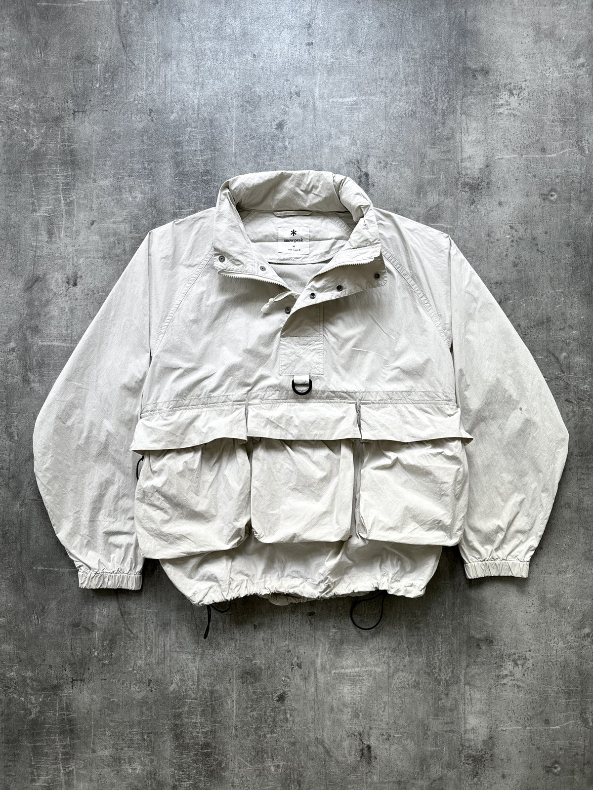 Rare Snow Peak Japan Indigo C/N Pullover Utility Smock.