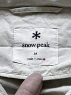 Rare Snow Peak Japan Indigo C/N Pullover Utility Smock.
