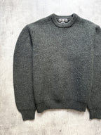 Vintage Barbour Tyne British Wool Chunky Fisherman Knit Crewneck Jumper