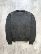 Vintage Barbour Tyne British Wool Chunky Fisherman Knit Crewneck Jumper
