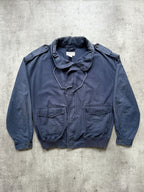 Vintage 1980’s Banana Republic Safari Sunfaded Pillow Neck Cotton Blouson.