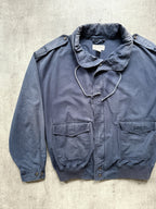 Vintage 1980’s Banana Republic Safari Sunfaded Pillow Neck Cotton Blouson.