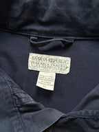 Vintage 1980’s Banana Republic Safari Sunfaded Pillow Neck Cotton Blouson.