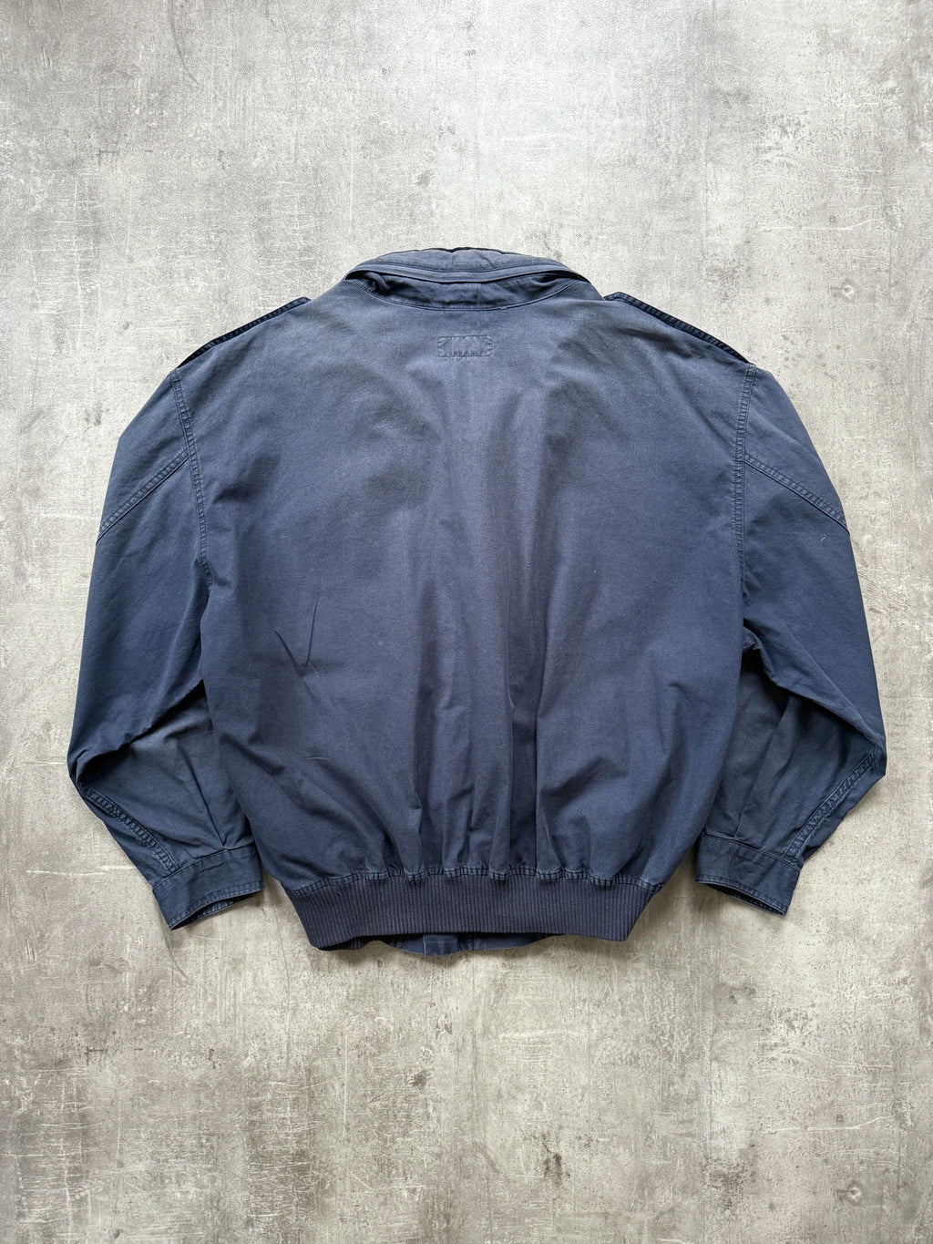 Vintage 1980’s Banana Republic Safari Sunfaded Pillow Neck Cotton Blouson.