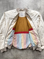 Vintage 1980's Melka Five Knots Structured Sailing Boxy Fit Bomber Jacket.