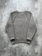 Vintage 1970's Kilspindie Dunn & Co Chunky Knit Scottish Wool Fisherman Sweater.