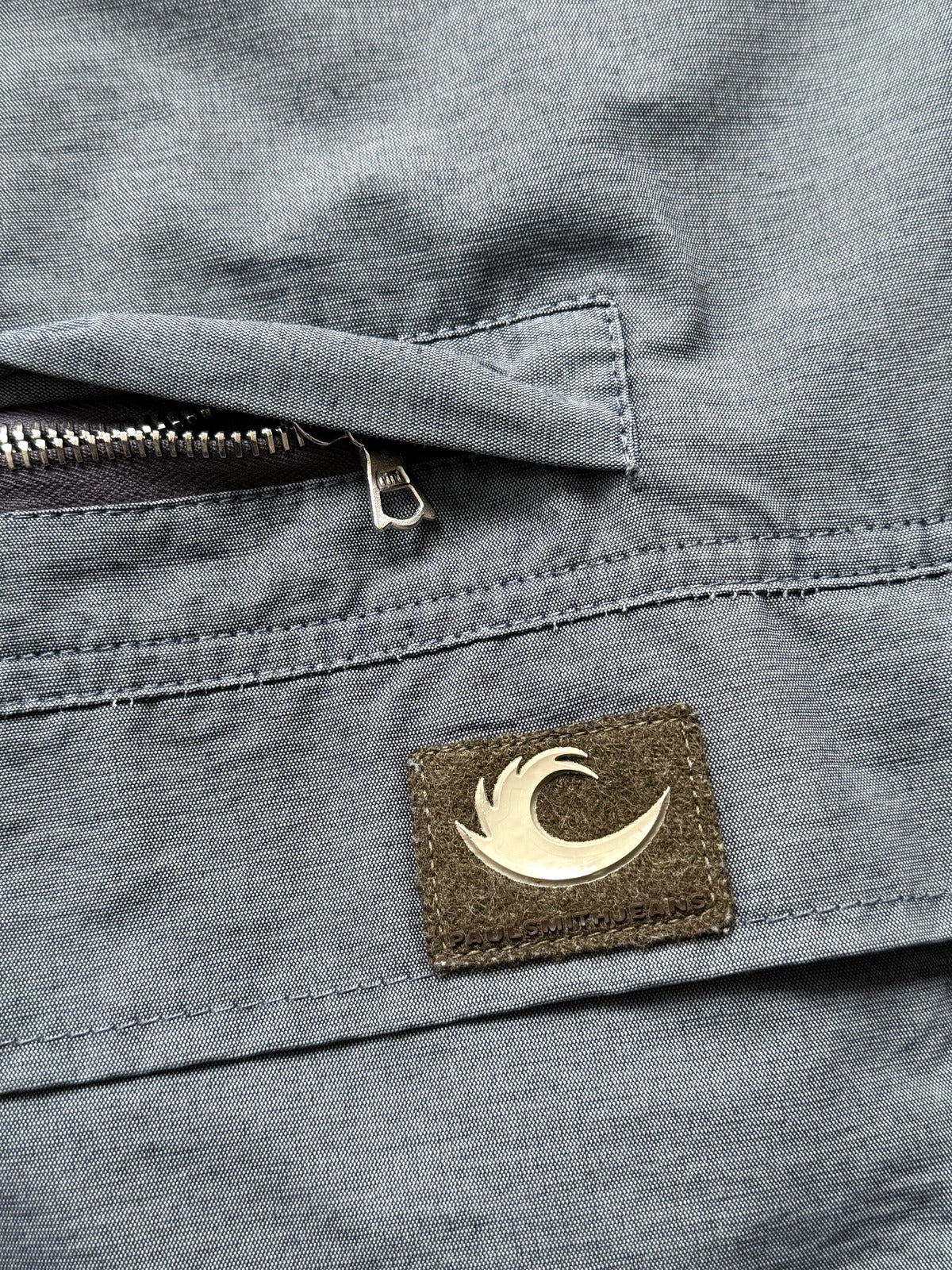 Vintage 1990’s Paul Smith Jeans Made in England Technical Pullover Smock.