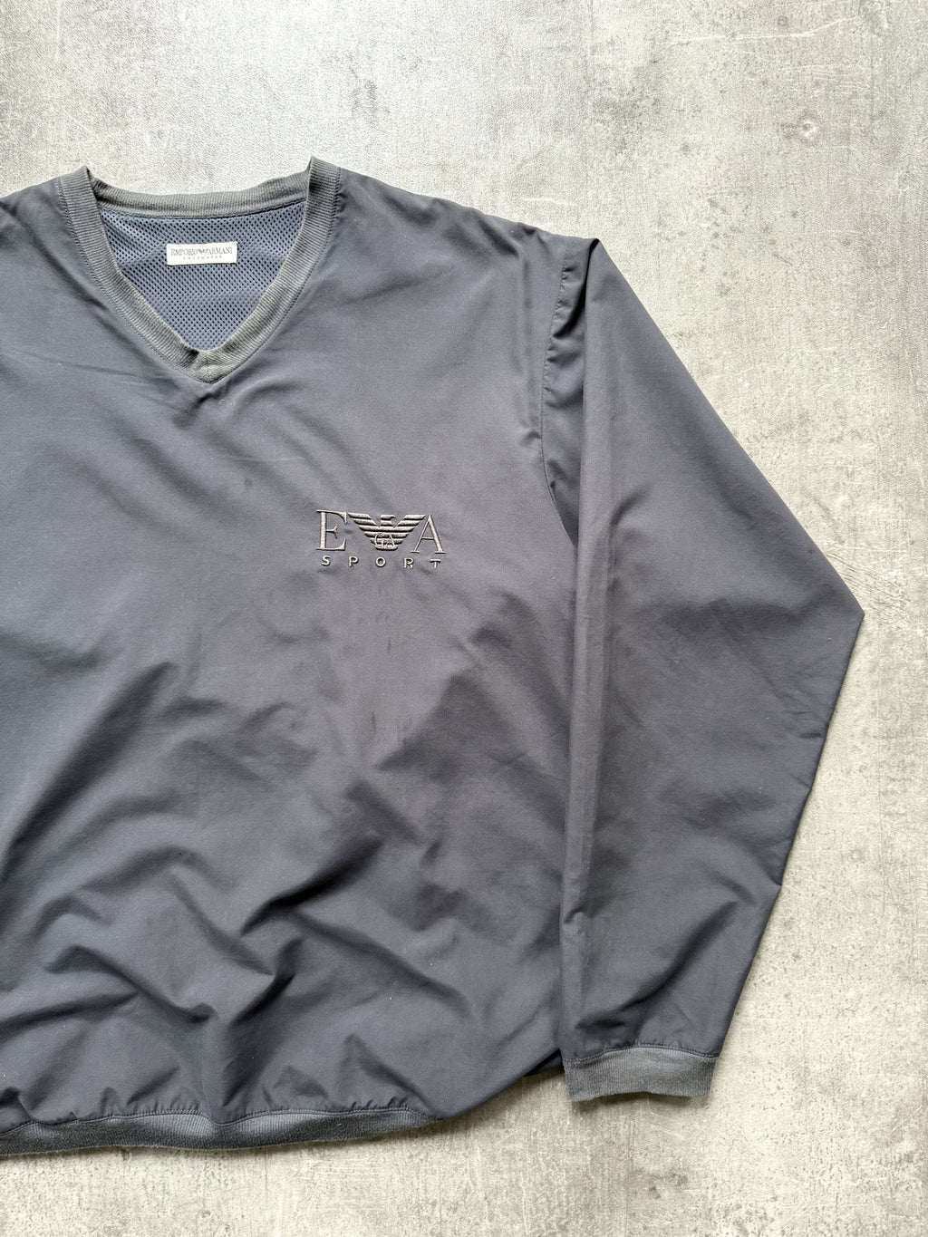 Vintage 1990's Emporio Armani Dual Layer Mesh Windproof Smock.