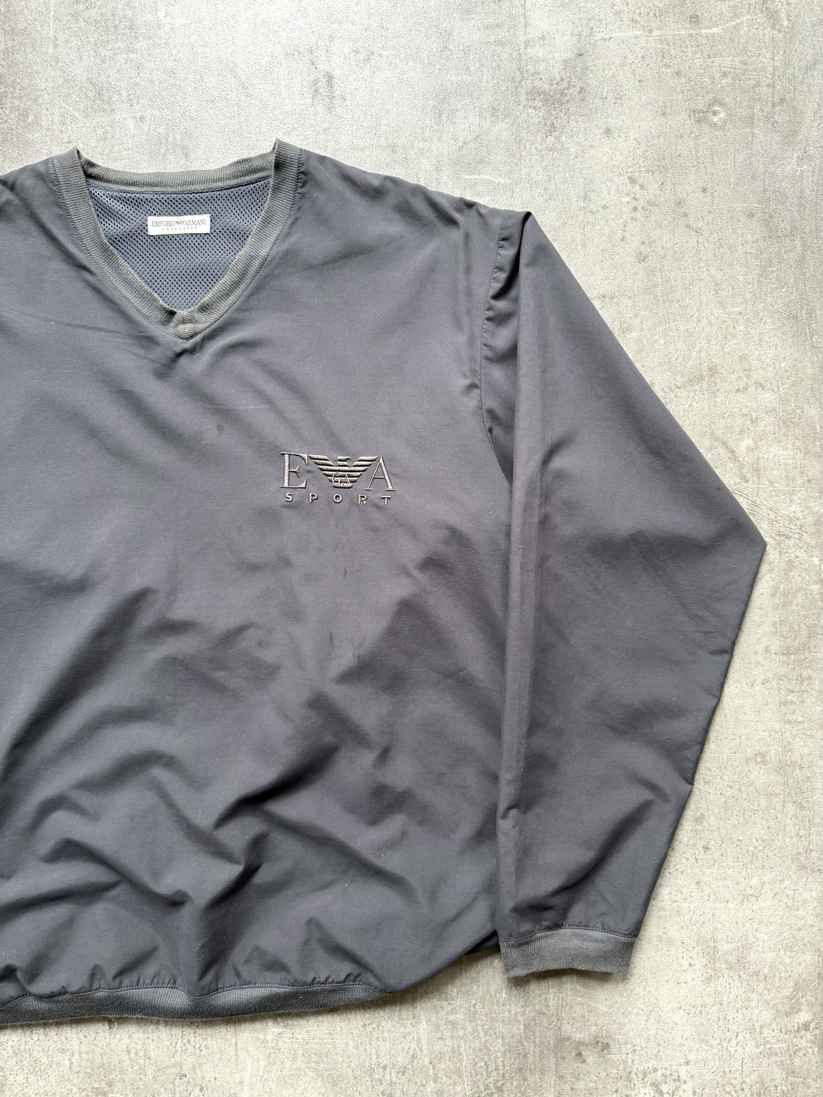 Vintage 1990's Emporio Armani Dual Layer Mesh Windproof Smock.