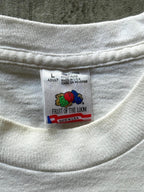 Vintage 1994 Single Stitch Wine Stain Graphic Tee.