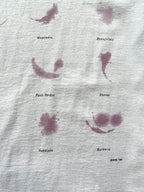 Vintage 1994 Single Stitch Wine Stain Graphic Tee.