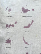 Vintage 1994 Single Stitch Wine Stain Graphic Tee.