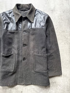 Vintage 1950’s Linoco English Sunfaded Wool Vinyl Donkey Jacket.