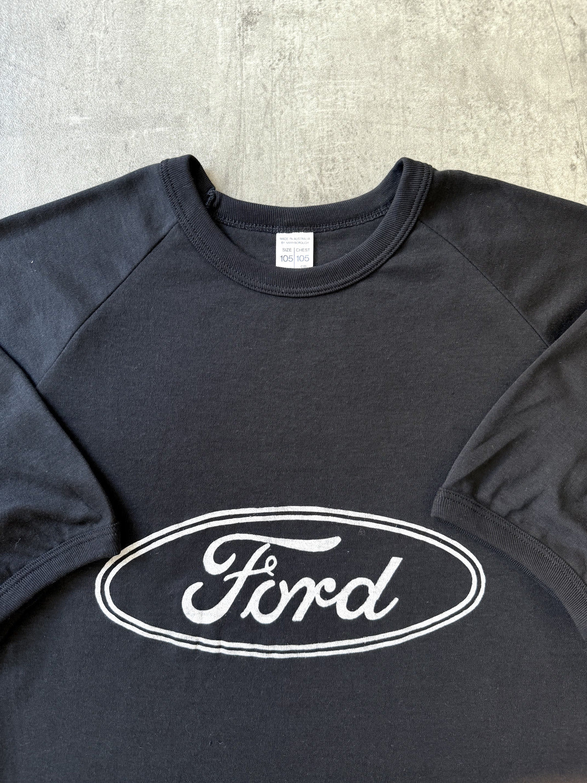 Vintage 1980’s Ford Australian Made Raglan Single Stitch Promo Tshirt.