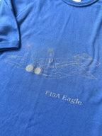 Vintage 1980’s USAF F15A Eagle Aus Made Raglan Single Stitch Military Tshirt.