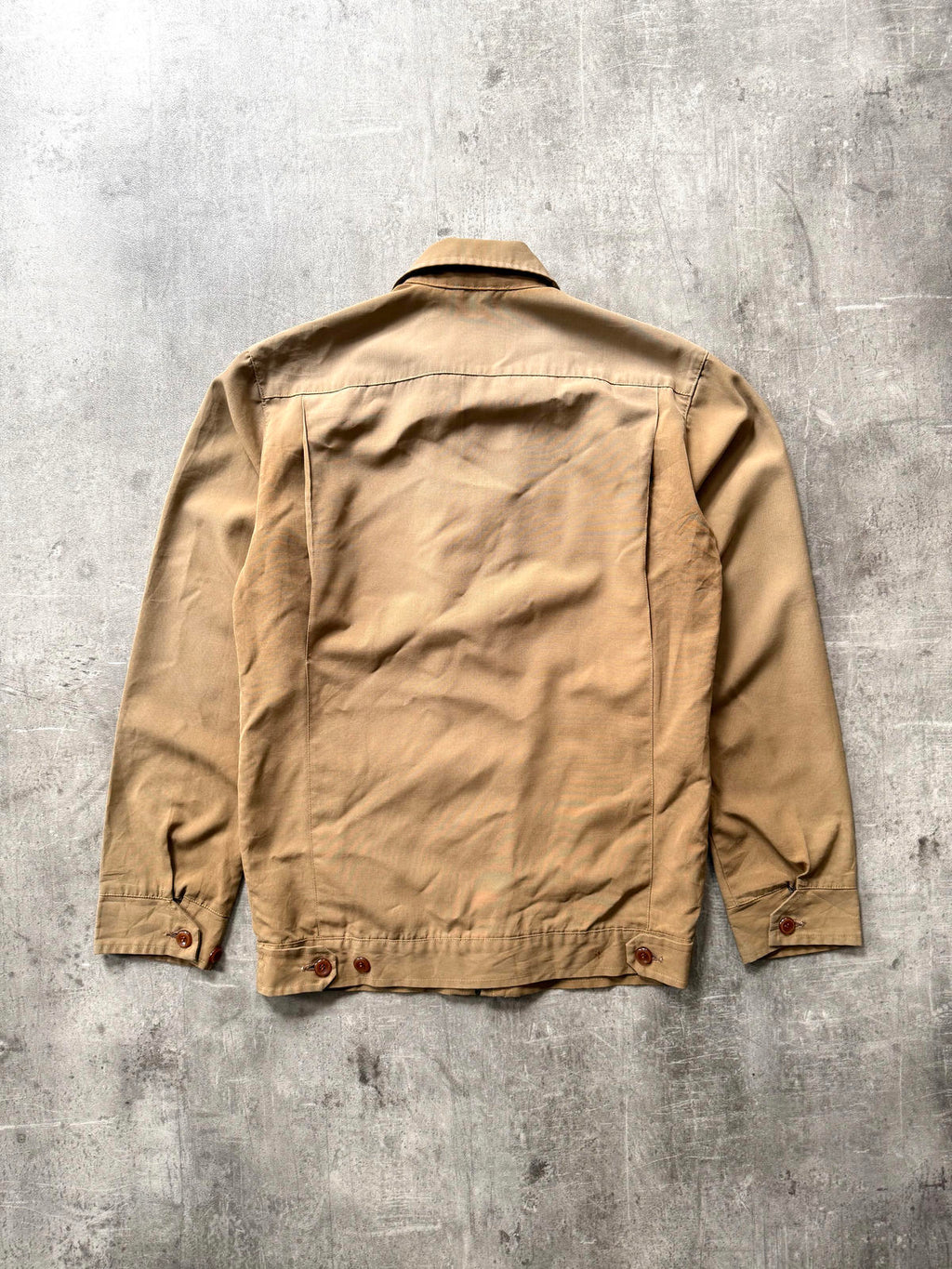 Vintage 1970’s Chinese Workwear Full Zip Sun-faded Blouson.