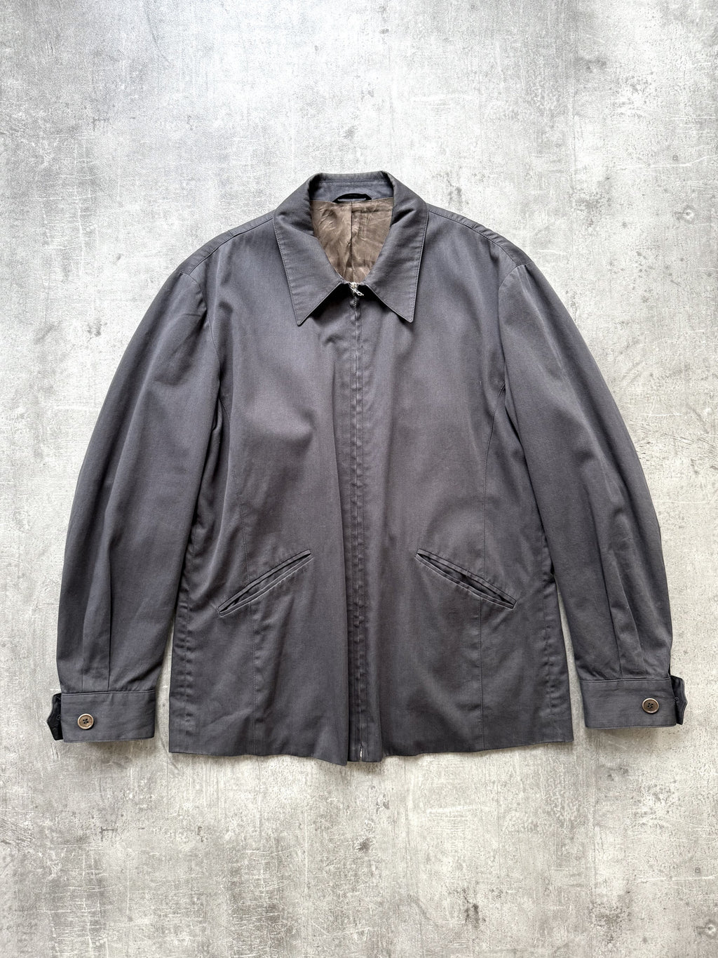 Vintage 1990's Paul Smith Italian Made RiRi Zip English Walking Jacket.