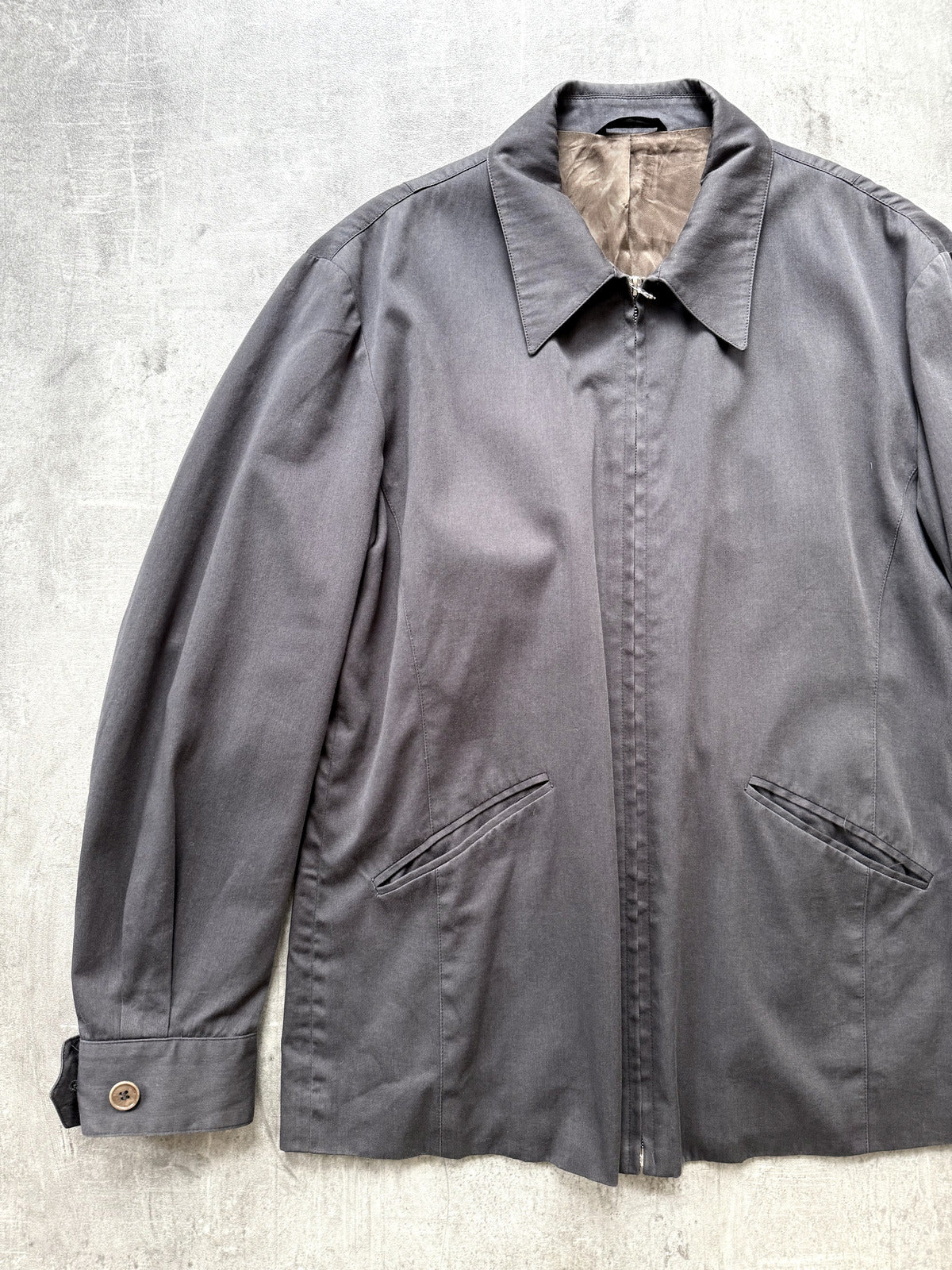 Vintage 1990's Paul Smith Italian Made RiRi Zip English Walking Jacket.